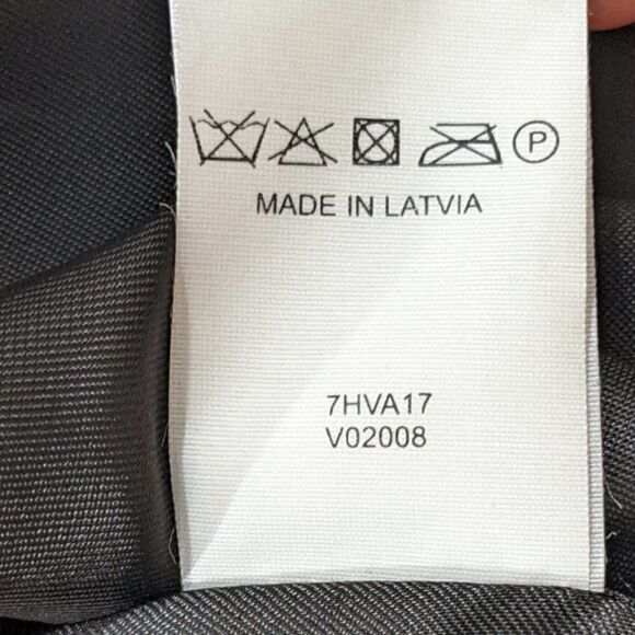 Vanessa Bruno LATVIA Women's Charcoal Grey Tweed Jacket Size 38 - Picture 12 of 12